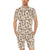 Camping Pattern Print Design 01 Men's Romper