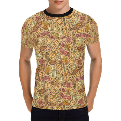 Hippie Print Design LKS305 Men's All Over Print T-shirt