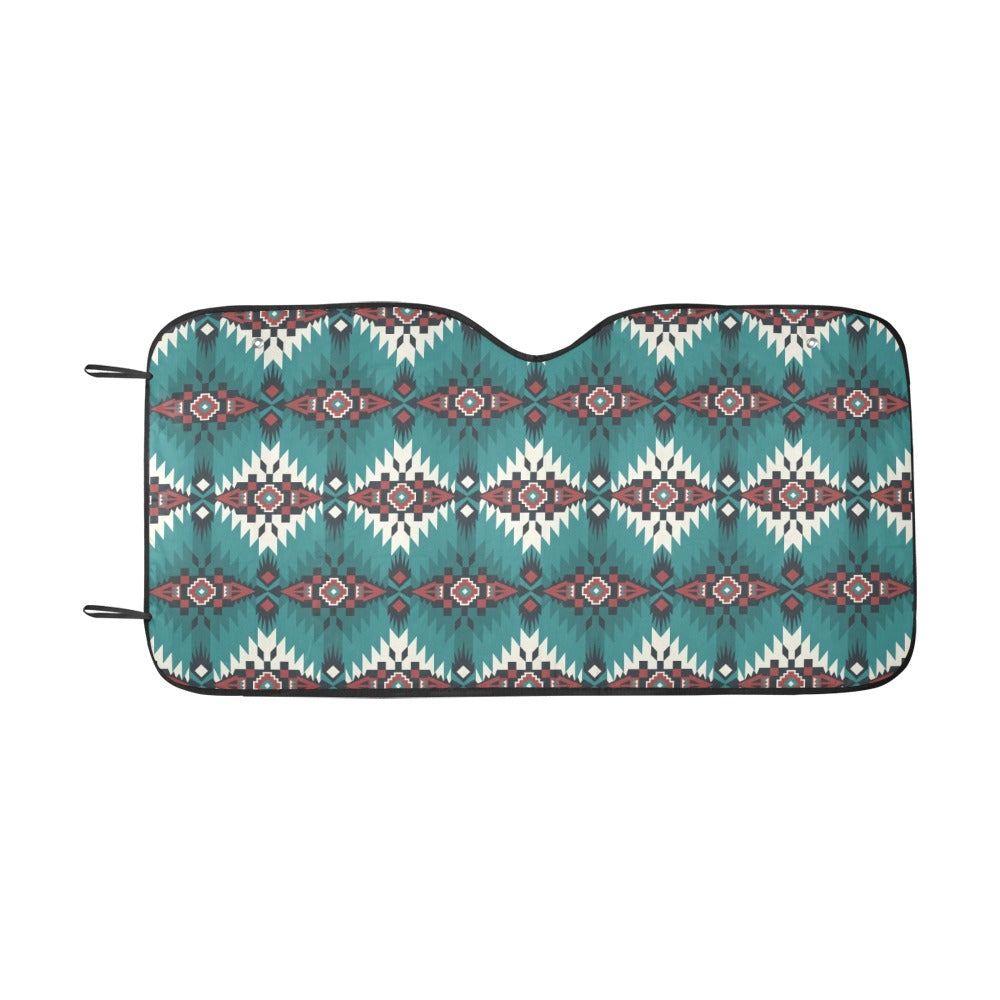 Southwest Pattern Print Design LKS308 Car front Windshield Sun Shade