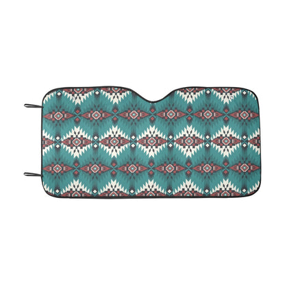 Southwest Pattern Print Design LKS308 Car front Windshield Sun Shade