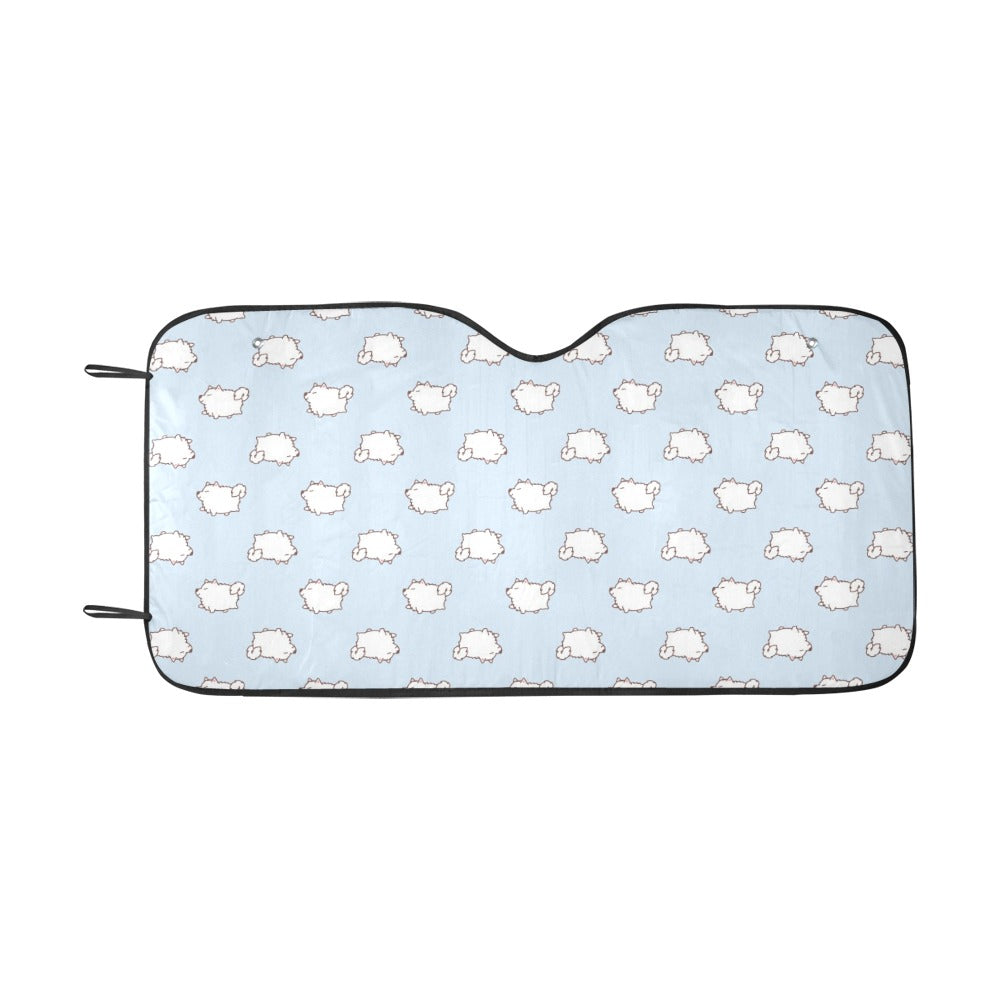 Samoyeds Print Design LKS301 Car front Windshield Sun Shade