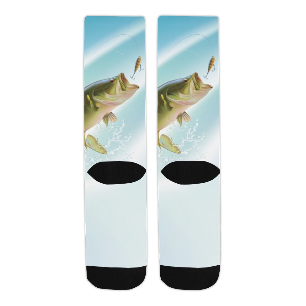 Bass Fishing Crew Socks