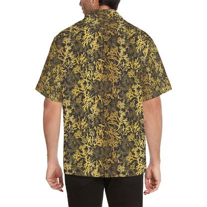 Seaweed Print Design LKS303 Men's Hawaiian Shirt