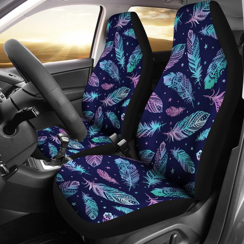 Feather Aztec Design Print Universal Fit Car Seat Covers