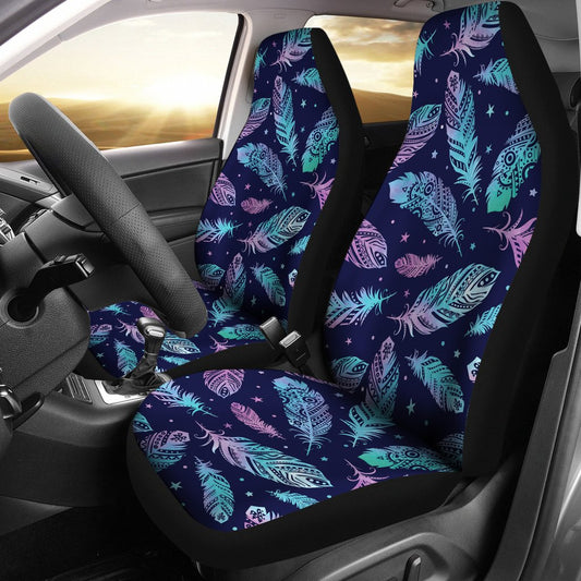 Feather Aztec Design Print Universal Fit Car Seat Covers
