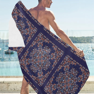 Bandana Print Design LKS3012 Beach Towel 32" x 71"
