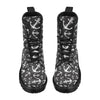 Anchor Black White Women's Boots