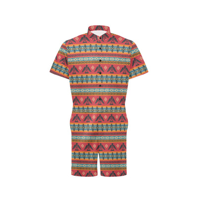 Eagles Native American Design Men's Romper