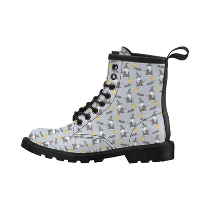 Witch Print Design LKS307 Women's Boots