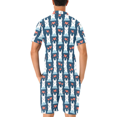 Alpaca Love Pattern Print Design 05 Men's Romper