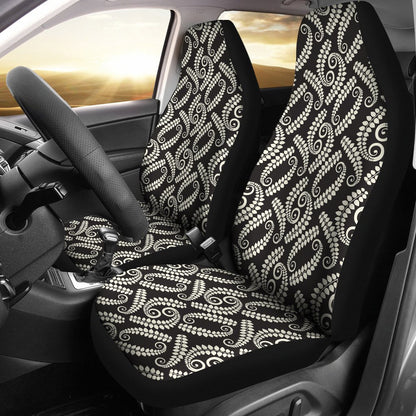 Fern Leave Print Pattern Universal Fit Car Seat Covers