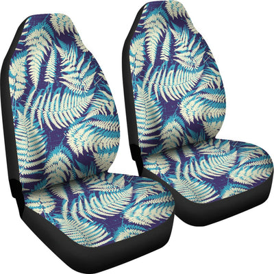 Fern Leave Summer Print Pattern Universal Fit Car Seat Covers