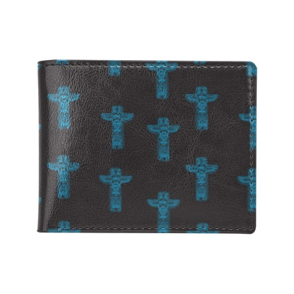 Totem Print Design LKS304 Men's ID Card Wallet