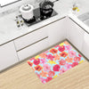 Hibiscus Pattern Print Design HB020 Kitchen Mat