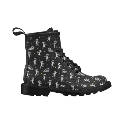 Mummy Cute Print Design LKS301 Women's Boots