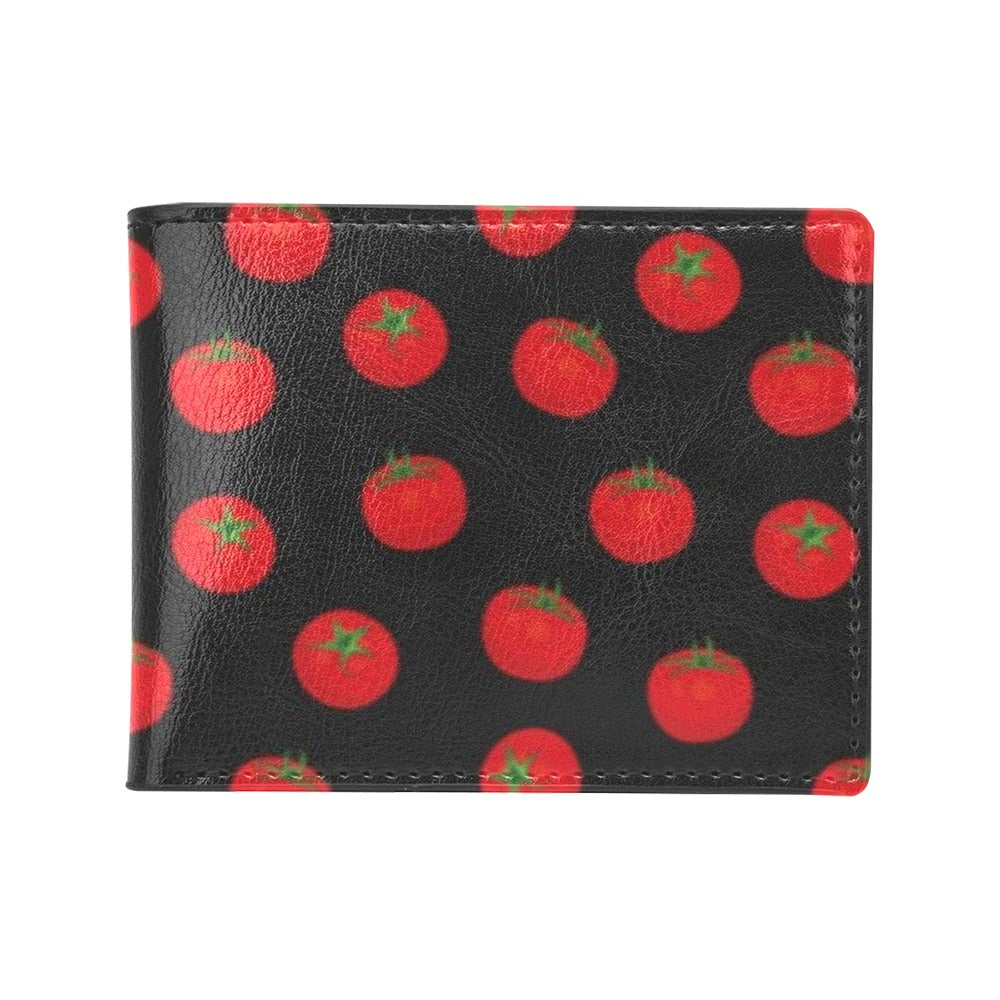Tomato Print Design LKS305 Men's ID Card Wallet