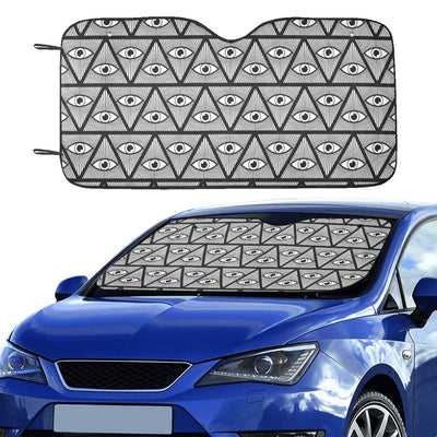 Third Eye Pattern Print Design LKS304 Car front Windshield Sun Shade