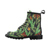 Hawaiian Flower Tropical Palm Leaves Women's Boots