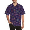 Firework Flower Style Print Design LKS302 Men's Hawaiian Shirt