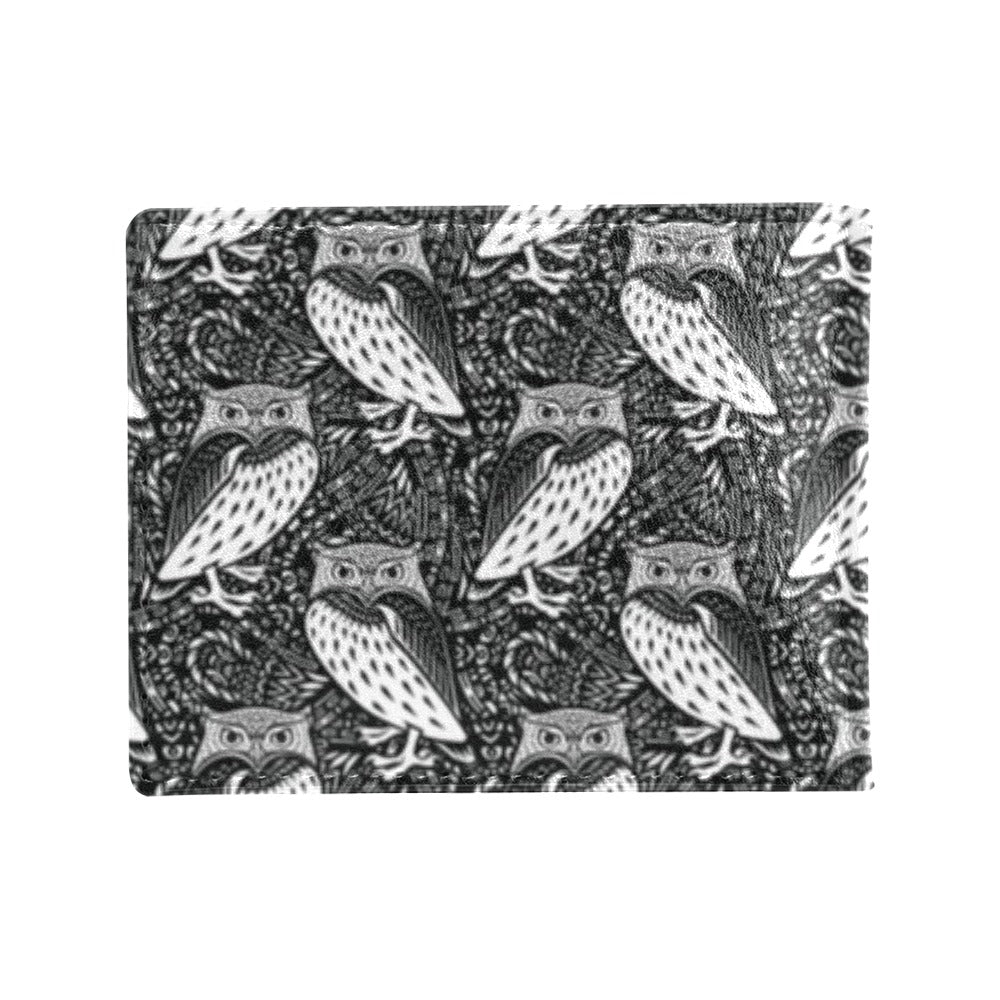 Tribal Pattern Print Design LKS308 Men's ID Card Wallet
