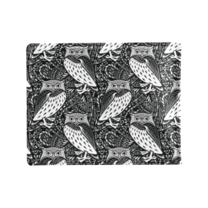 Tribal Pattern Print Design LKS308 Men's ID Card Wallet
