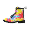 Tie Dye Rainbow Themed Print Women's Boots