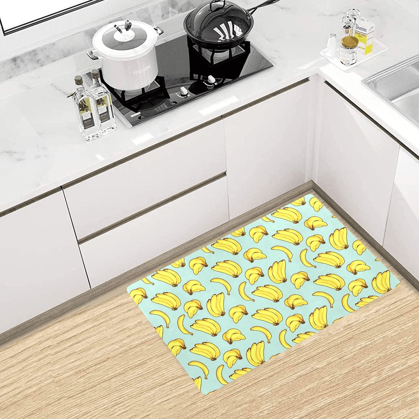 Banana Pattern Print Design BA04 Kitchen Mat