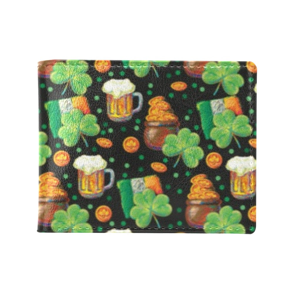 St Patricks Day Print Design LKS303 Men's ID Card Wallet