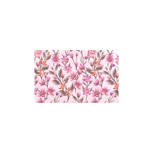 Summer Floral Pattern Print Design SF09 Kitchen Mat