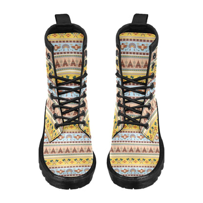 Native American Pattern Design Print Women's Boots