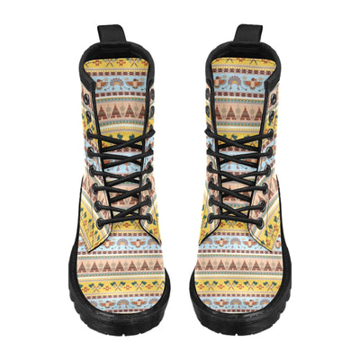 Native American Pattern Design Print Women's Boots