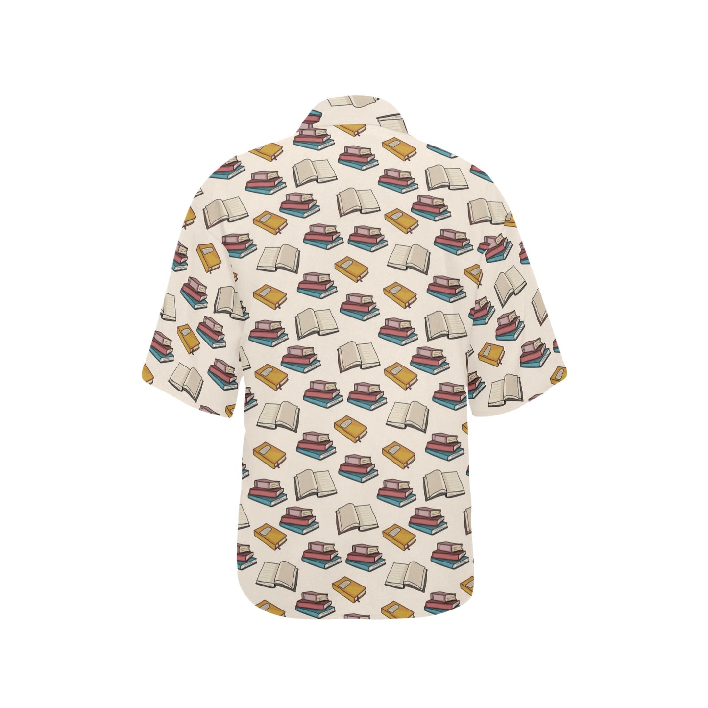 Book Pattern Print Design 04 Women's Hawaiian Shirt