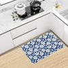 Hibiscus Pattern Print Design HB031 Kitchen Mat