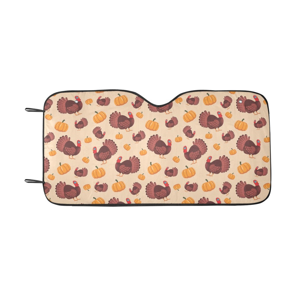 Thanksgiving Print Design LKS308 Car front Windshield Sun Shade