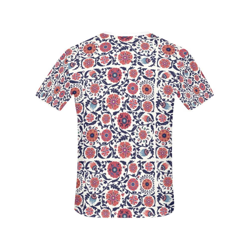 Suzani Print Design LKS304 Women's  T-shirt