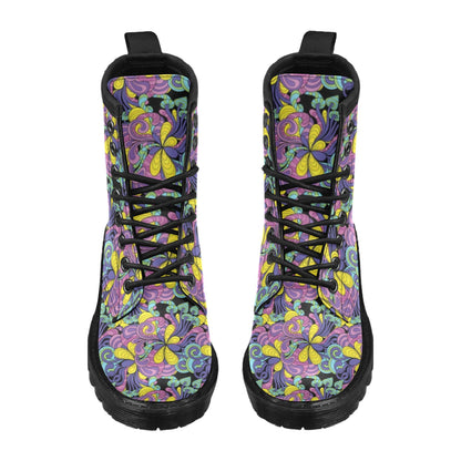Trippy Print Design LKS305 Women's Boots