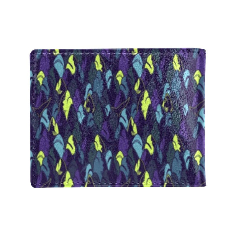 Shark Neon color Print Men's ID Card Wallet