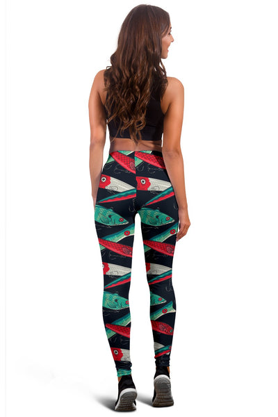 Fishing Bait Pattern Women Leggings