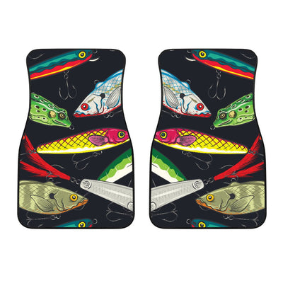 Fishing Bait Print Car Floor Mats