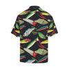 Fishing Bait Print Men Hawaiian Shirt