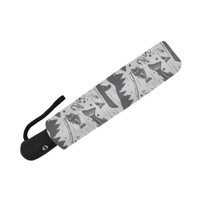 Fishing patter Automatic Foldable Umbrella