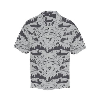 Fishing patter Men Hawaiian Shirt