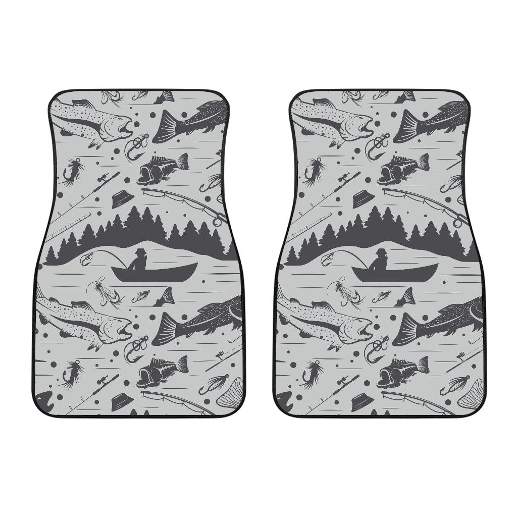 Fishing Pattern Car Floor Mats