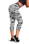 Fishing Pattern Women Capris