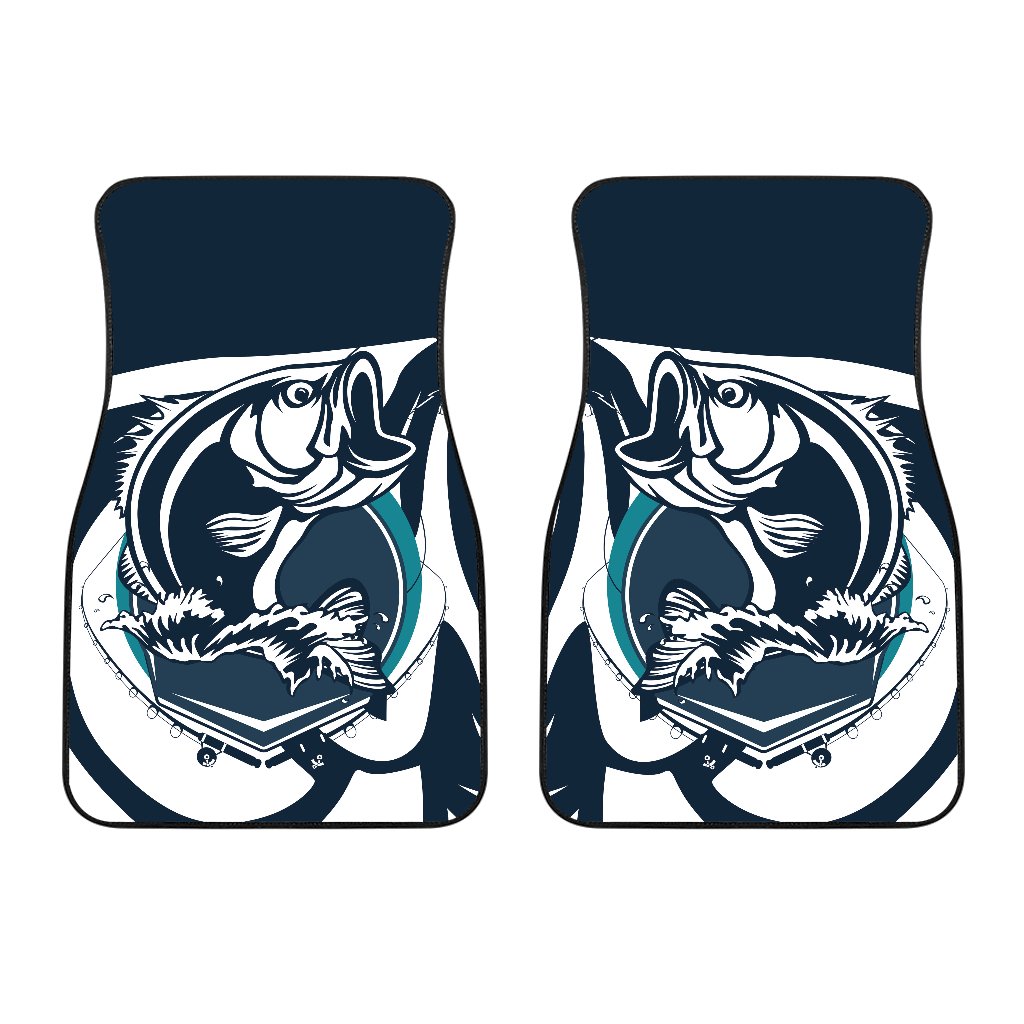 Fishing Print Car Floor Mats