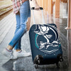 Fishing Print Luggage Cover Protector