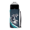 Fishing Print Wallet Phone Case