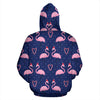 Flamingo Christmas All Over Print Hoodie