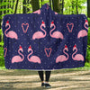 Flamingo Christmas Hooded Blanket-JORJUNE.COM