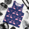 Flamingo Christmas Men Tank Top